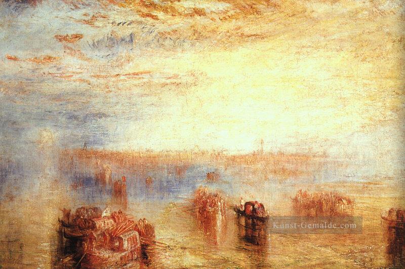 Ansatz 1843 romantische Turner Venedig Ölgemälde